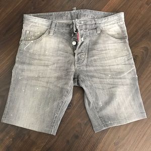 Denim DSQUARED2 Bermuda shorts